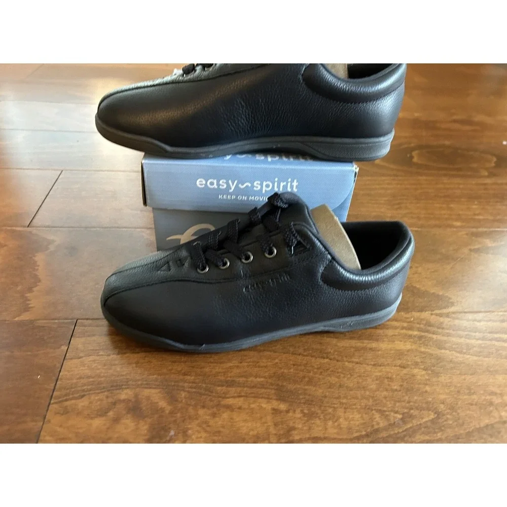 Easy‎ Spirit AP1 Women's Oxford Sneakers Flats Lace Ups Blue Navy NEW 6 WW Xwide